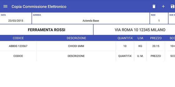 La copia commissione cosa è e a cosa occorre? 