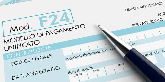 F24 predeterminato come si paga on line