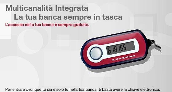 Monte dei Paschi di Siena Internet Banking Login e sicurezza