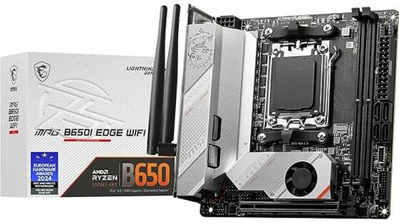 MSI MPG B650I EDGE WIFI Mini-ITX Ryzen 7000 DDR5 PCIe 4.0 Wi-Fi 6E - Offerte Gnius
