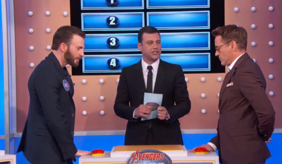 Tutti gli Attori degli Avengers al Kimmel Show