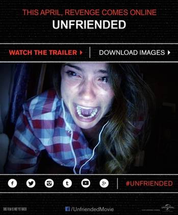 Unfriended Film Horror Thriller
