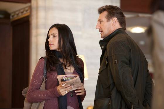 Liam Neeson & Famke Janssen - Le Star di Taken 3