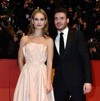 Lily James e Richard Madden - Cenerentola e Principe Azzuro!