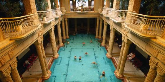 Terme Lukacs a Budapest, le antiche terme dei Cavalieri di Malta