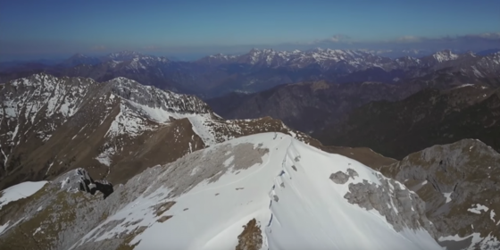 Pizzo Arera sulle Alpi Orobie. 