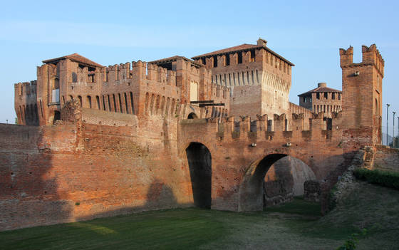 In Lombardia il Borgo di Soncino, vicino Cremona