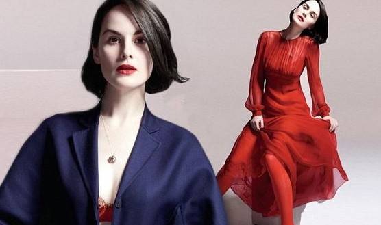 Michelle Suzanne Dockery ha la stessa eleganza di Lady Mary Crawley