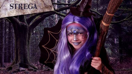 Trucco Halloween per Bambini Strega, Tutte le Bambine Impazziranno