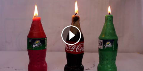 Come Creare una Candela a Forma di Coca Cola!