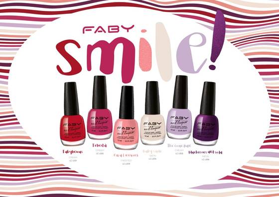 Faby Smile gel unghie la collezione della primavera piena di colori nuovi