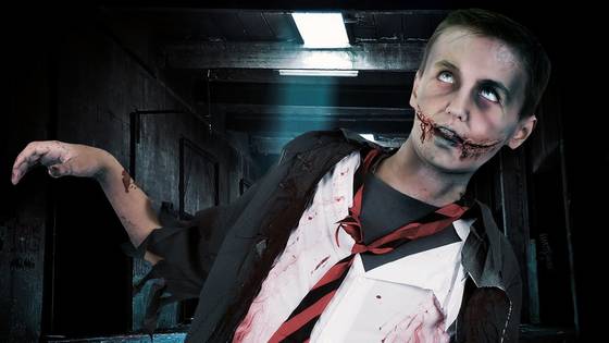Trucco Halloween per Bambini Zombie, l'idea più spaventosa