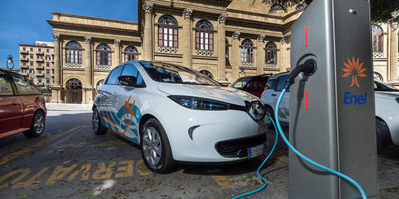Il Servizio di Car Sharing "e-go" Renault ed Enel