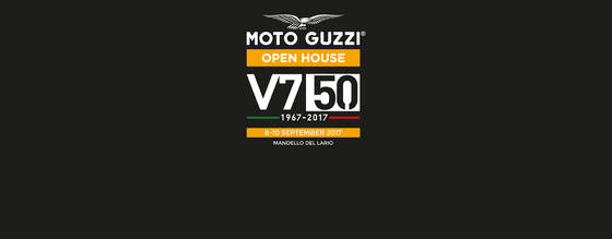 Moto Guzzi Open House 2017 dal 8 al 10 settembre