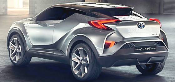 Tra le Auto ibride la Toyota CHR ibrida è il crossover che stupisce