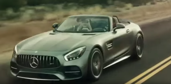 La nuovissima Mercedes AMG GT Roadster. 