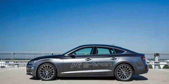 Audi A5 Sportback g-tron a metano, la coupè ecologica