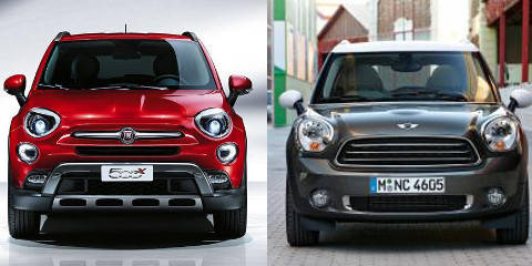 Fiat 500X vs Mini Countryman - Battaglia Fra Crossover!