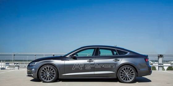 Galleria di immagini della Audi A5 Sportback g-tron a metano