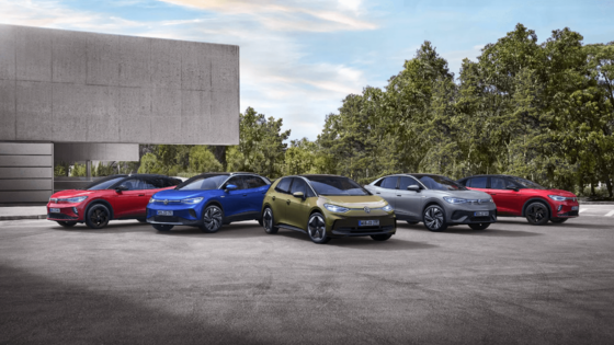 Famiglia ID di auto elettriche Volkswagen