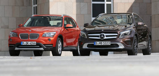 Mercedes GLA vs BMW X3