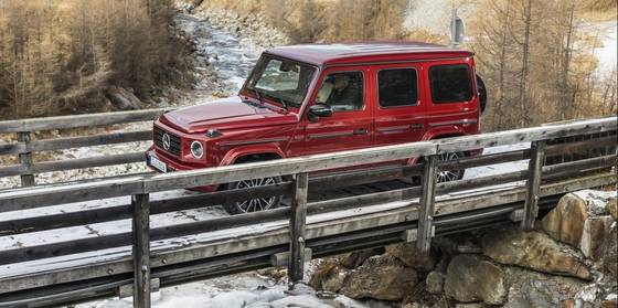 Nuova Mercedes G 350 d. 