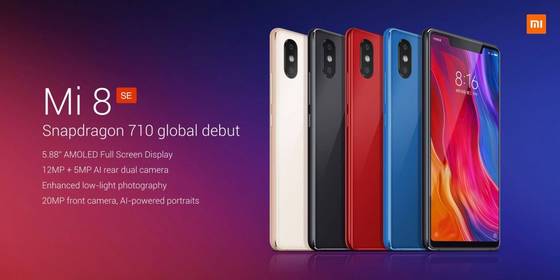 Xiaomi Mi 8 SE il nuovo smartphone di casa Xiaomi