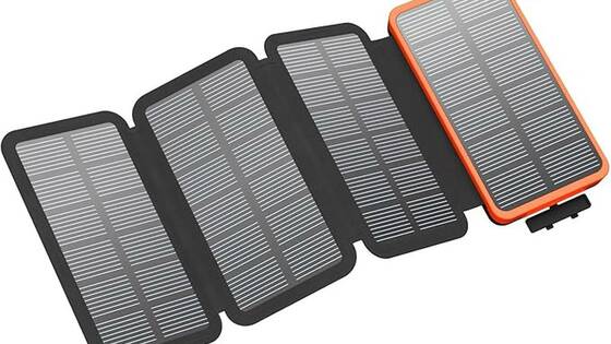 Power Bank Solare 4 pannelli 25000mah