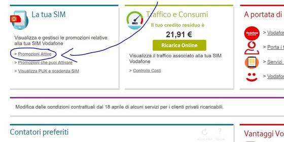 Come disattivare promozione Vodafone che non desideriamo?