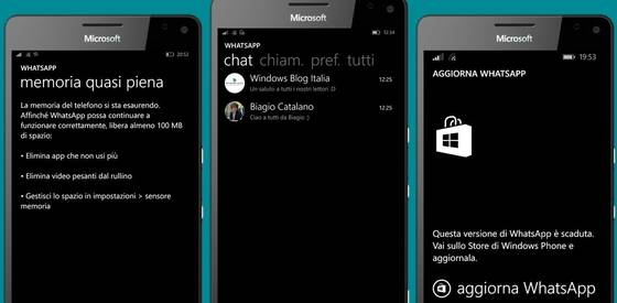 Come si fa il backup e ripristino chat di WhatsApp su Windows Phone