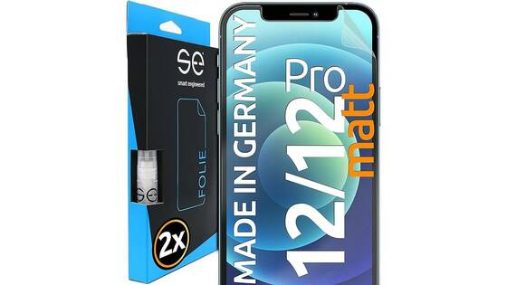 Pellicola protettiva per schermo per Apple iPhone 12 - 12 Pro antiriflesso