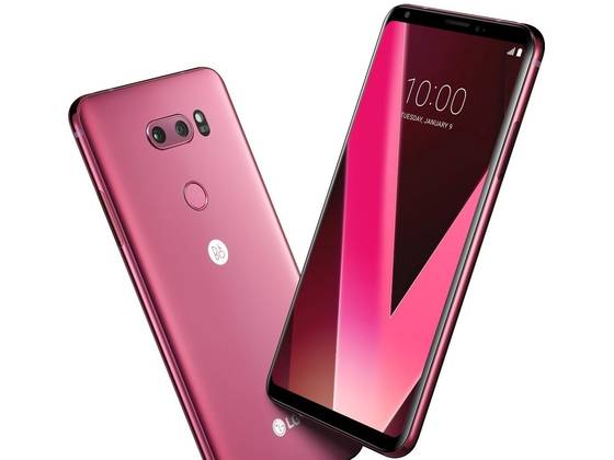 LG lancia LG V30 Pink Raspberry Rose, grande personalità