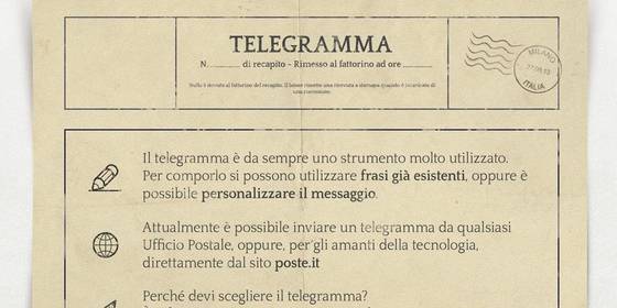 Fare un telegramma con Vodafone