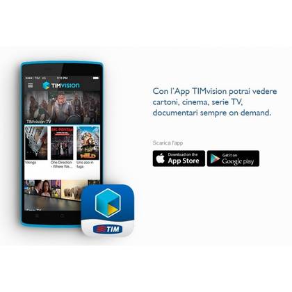 App Timvision, Come vedere TIMVision sullo Smartphone o dal Tablet