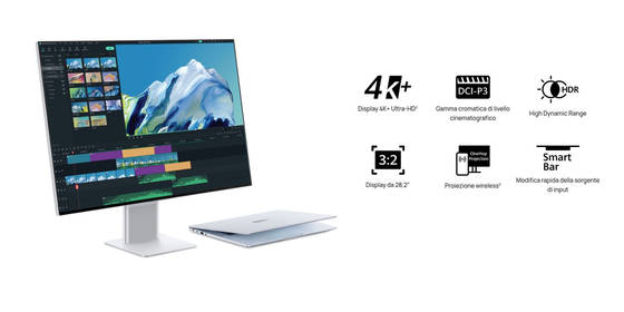 Modello MateView: le novità su Huawei Monitor 4K
