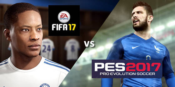 PES 2017 vs Fifa 17 – Quale È il Migliore?