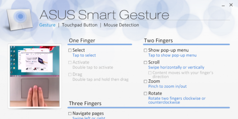 Asus Smart Gesture - Come Attivarlo