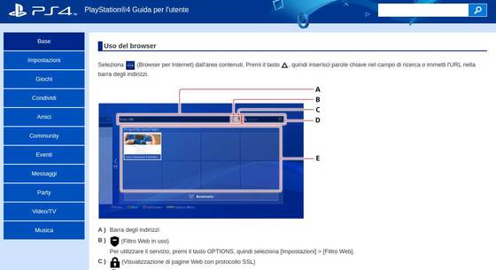 La navigazione in incognito su PS4 è possibile? 