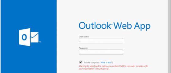 Configurazione Posta - Outlook Web Access
