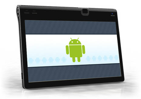 Tablet Bloccato Scritta Android