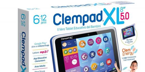 Clempad Clementoni tablet android per bambini adatto ad ogni età